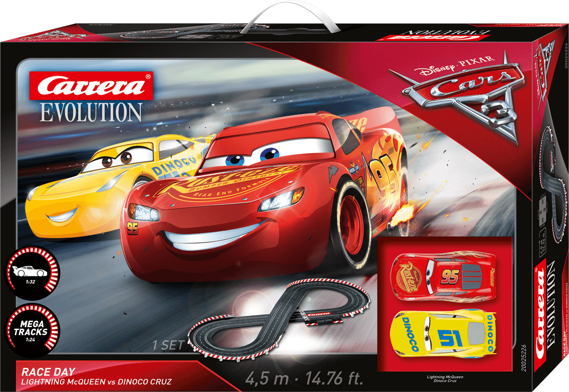 Carrera Evolution Disney/Pixar Cars 3 Race Day