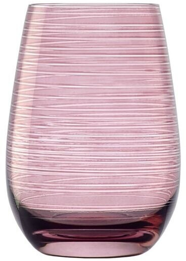 Stölzle TWISTER drinking glass 465 ml set of 6 purple