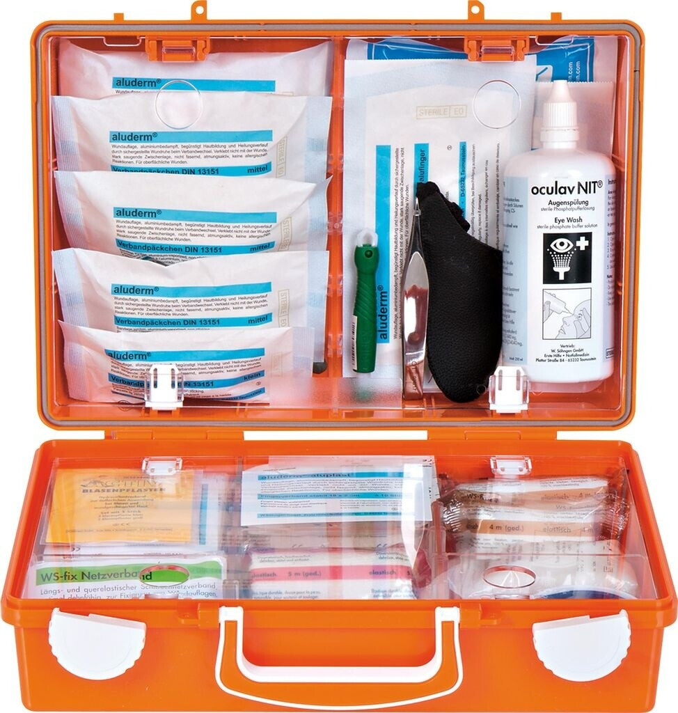 Söhngen Erste Hilfe Koffer Direkt Gastronomie gefüllt DIN13157 orange