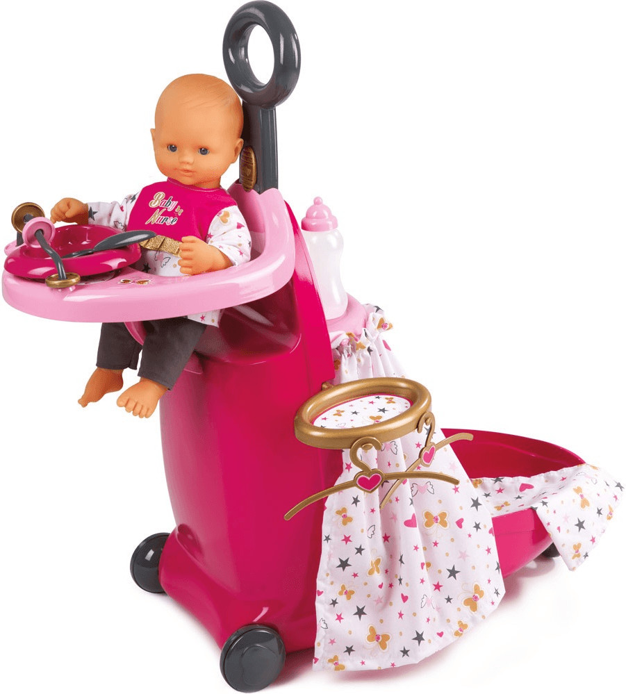SMOBY - Baby Nurse Chaise haute pour poupon jusqu'à 42cm (non