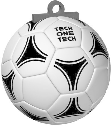 Tech1Tech Balle de foot 16 Go (TEC5126-16)