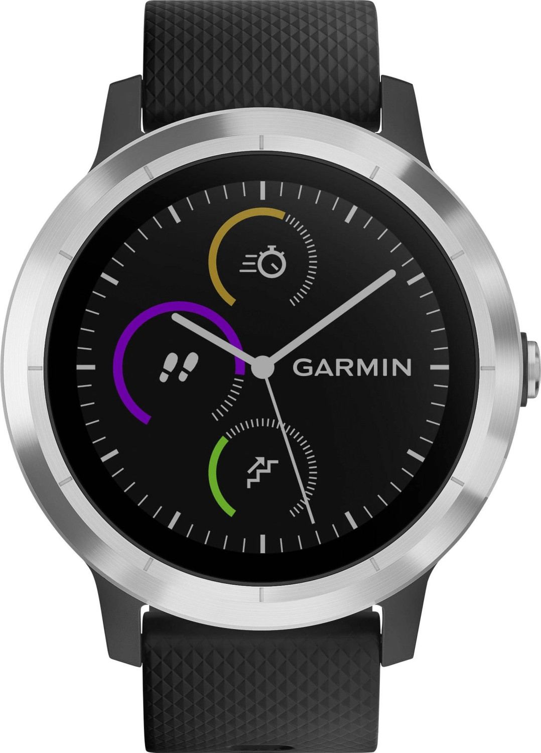 garmin vivoactive 3 black stainless steel