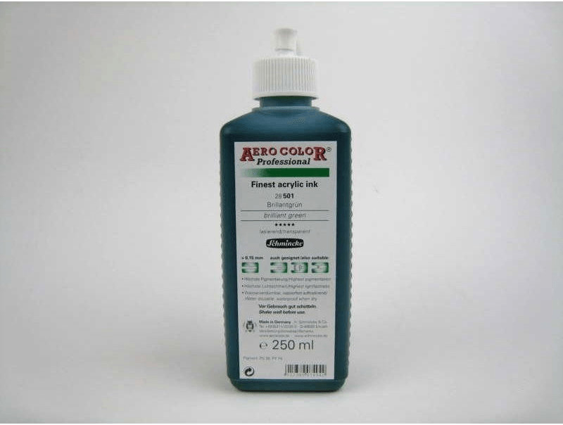 Schmincke Aero Color 250ml vert brillant