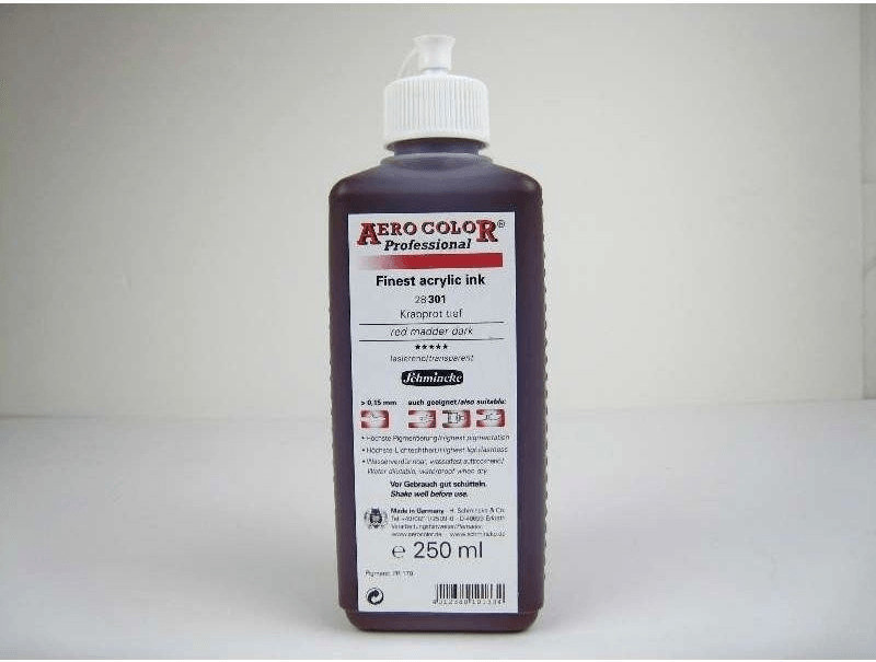 Schmincke Aero Color 250ml rouge garance foncé