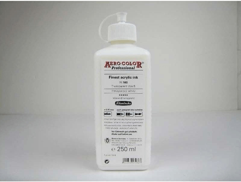 Schmincke Aero Color 250ml blanc transparent