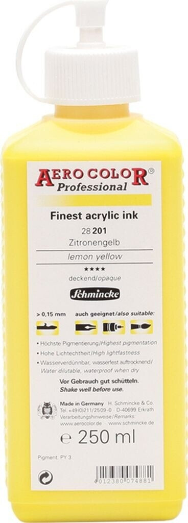 Schmincke Aero Color 250ml jaune citron