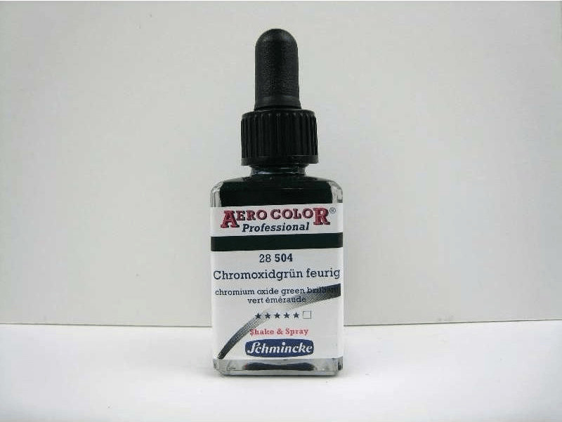 Schmincke Aero Color professionnel 28 ml oxyde de chrome vert