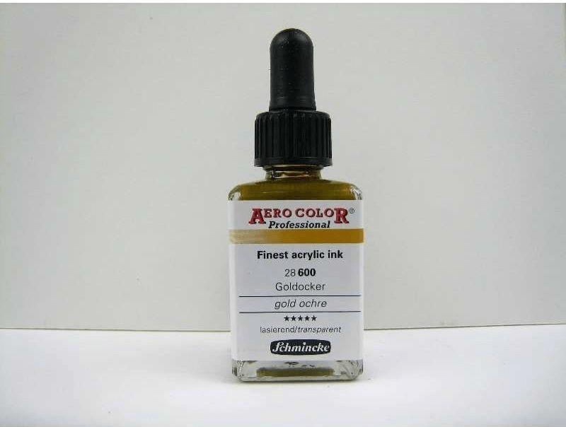 Schmincke Aero Color professionnel 28 ml or ocre