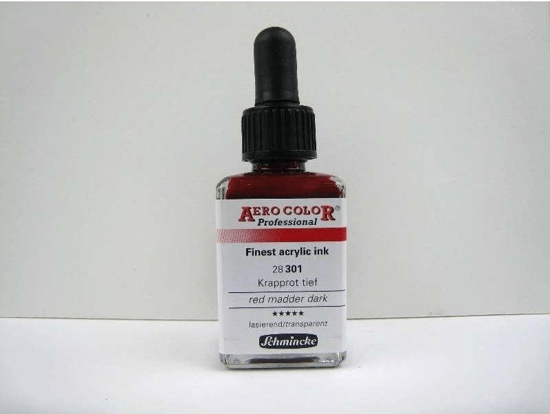 Schmincke Aero Color professionnel 28 ml rouge de Garance foncé