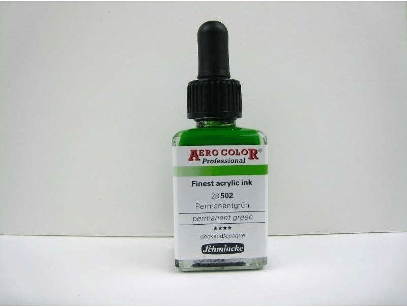 Schmincke Aero Color professionnel 28 ml vert permanent