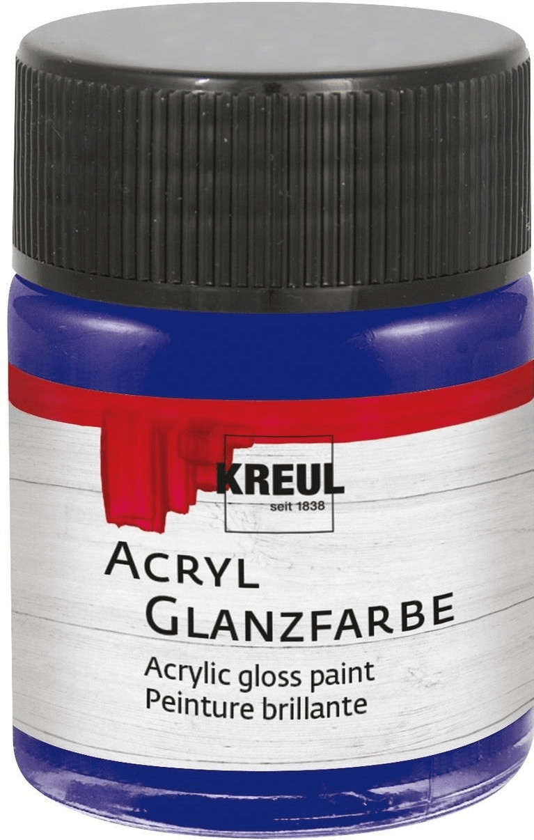 C. Kreul Peinture acrylique brillante 50 ml bleu foncé