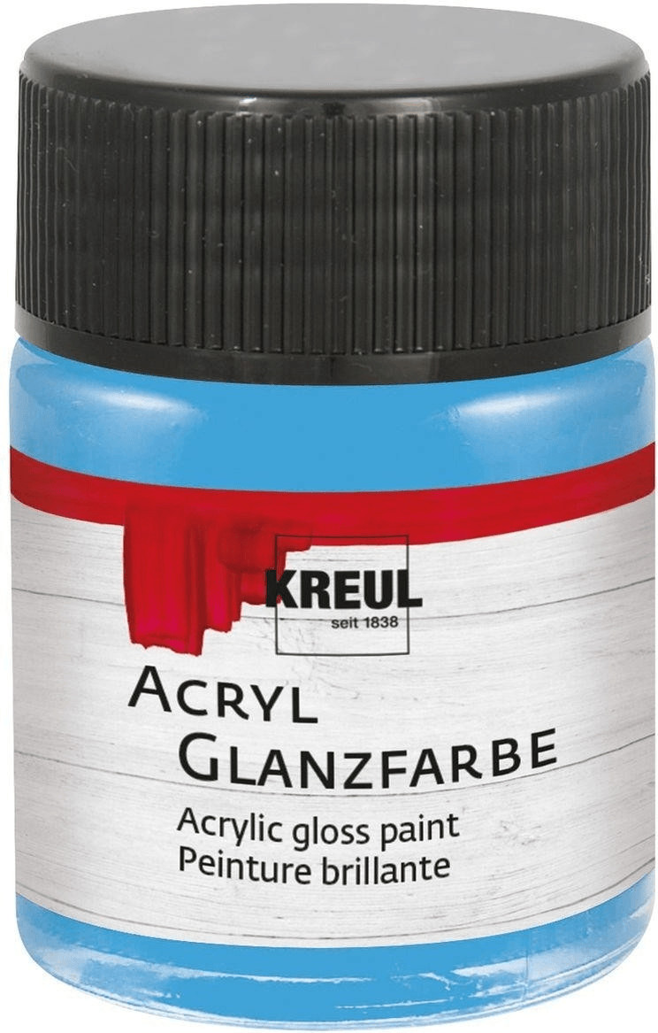 C. Kreul Peinture acrylique brillante 50 ml bleu ciel