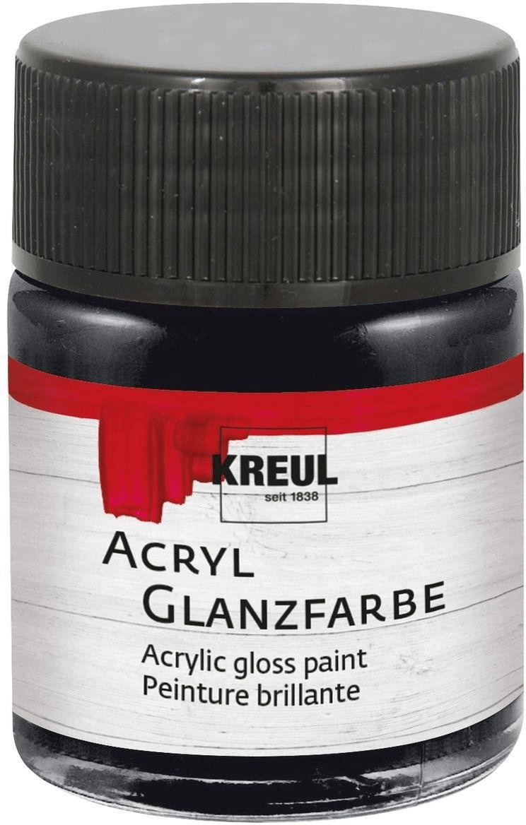 C. Kreul Peinture acrylique brillante 50 ml noir