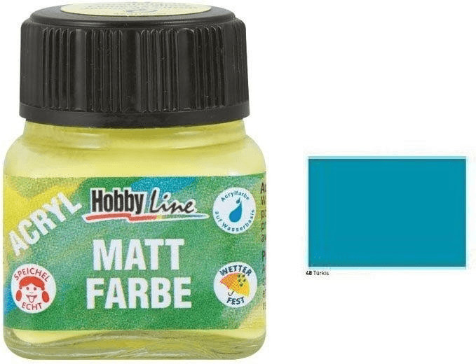 C. Kreul Peinture acrylique mate 20 ml turquoise