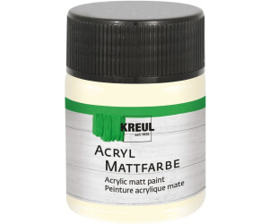 KREUL Acryl Glanzfarbe Schwarz – 275 Ml, Wasserbasiert, Deckend & Schnelltrocknend