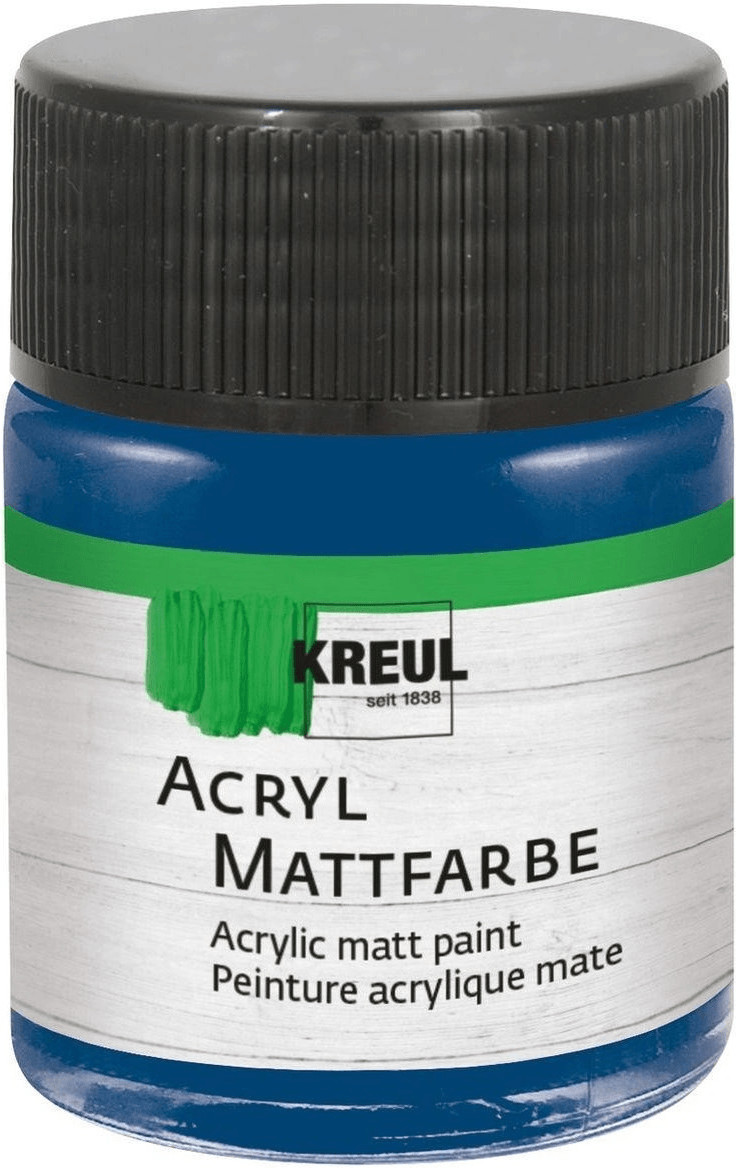 C. Kreul Peinture acrylique mate 50 ml bleu foncé