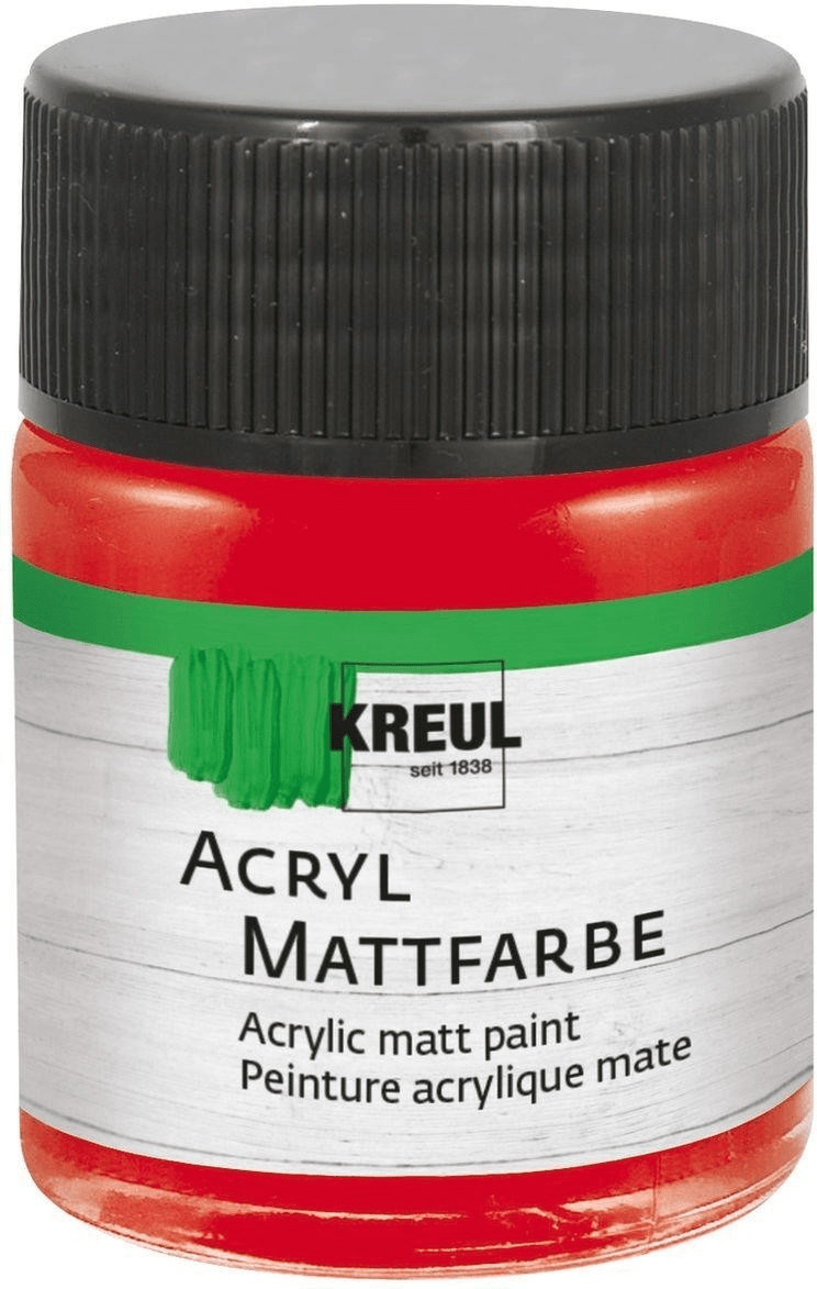 C. Kreul Peinture acrylique mate 50 ml rouge foncé