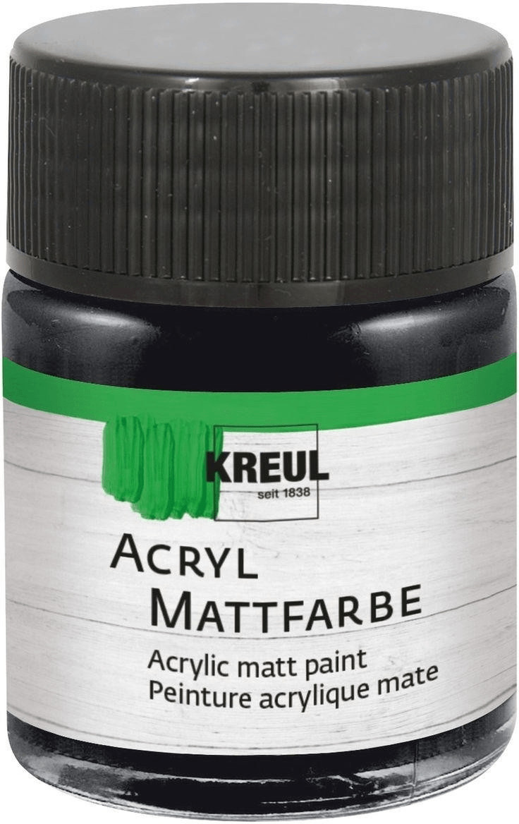 C. Kreul Peinture acrylique mate 50 ml noir