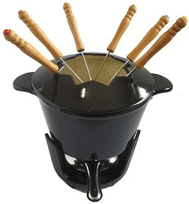 Baumalu Service à fondue Ø 17 cm noir
