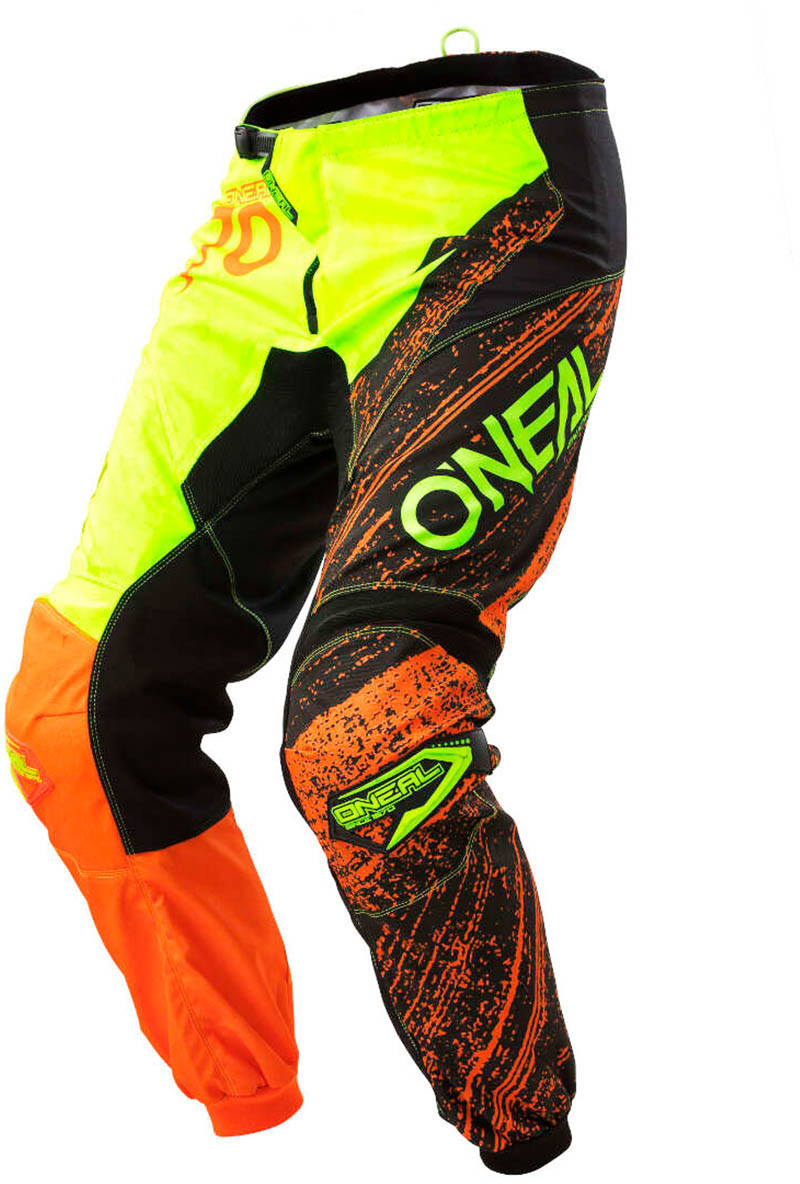 O'Neal Pantalon Element Burnout orange/jaune