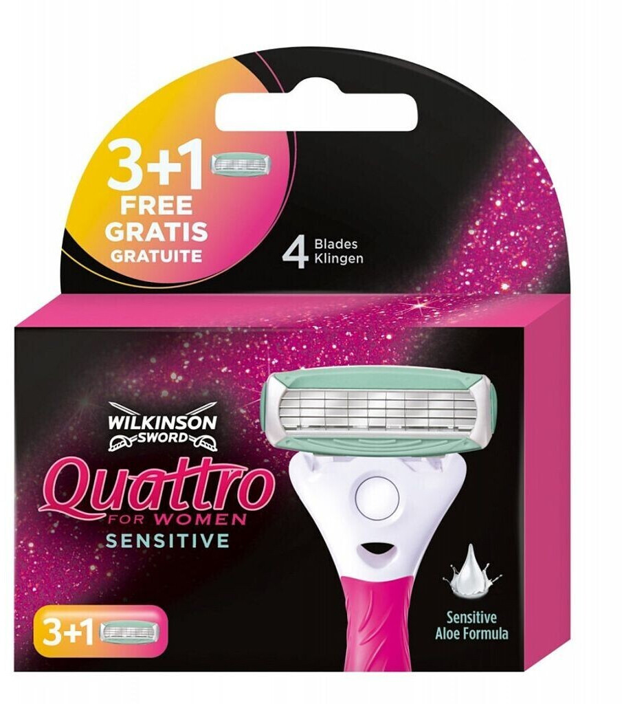 Wilkinson Quattro Women Sensitive Razor Blades