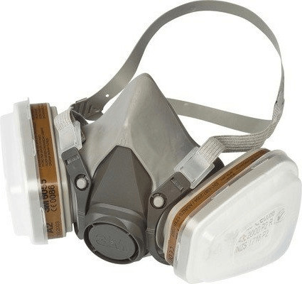 Masque protection pour pulvérisation de peinture 3M™ 6002, A2P2, 1