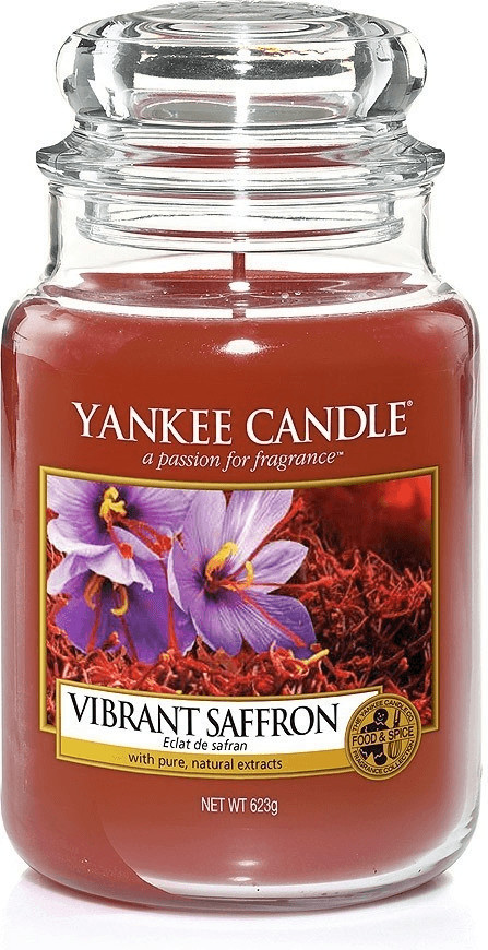 Yankee Candle Vibrant Saffron Large Candles in Glass