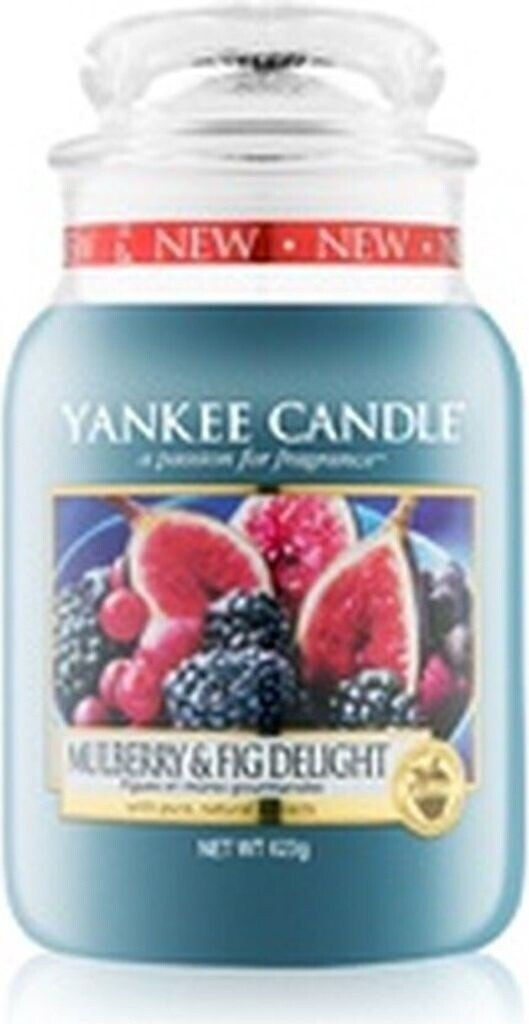 Yankee Candle Mulberry & Fig Delight Candle in Glass (Medium)