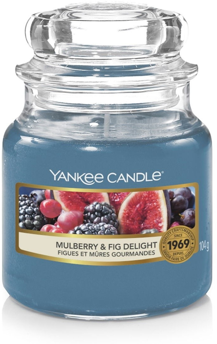 Yankee Candle Mulberry & Fig Delight Small Candle in Glass