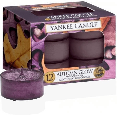 Yankee Candle Autumn Glow Bougies chauffe-plats 12 pièces
