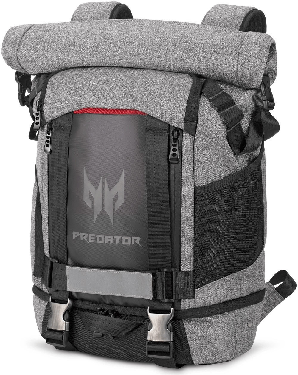 Acer Predator Gaming Rolltop Backpack grey