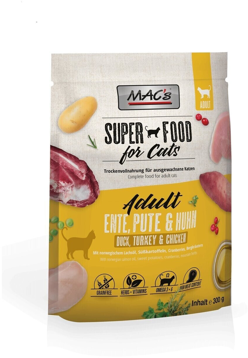 MAC's Adulte canard, dinde & poulet