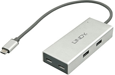 Lindy 4 Port USB 3.1-C Hub (43091)