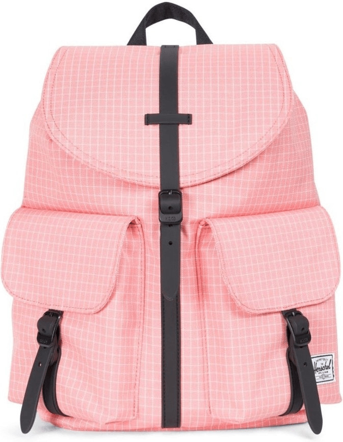 Herschel Dawson Womens Backpack strawberry ice grid/black rubber (10301)