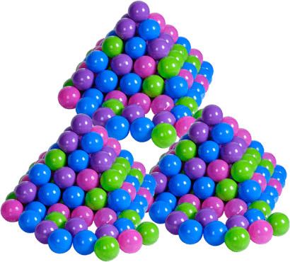 Knorrtoys 300 balles pastel
