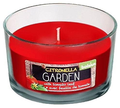 Bolsius Citronella Garden Scented Candle in Glass