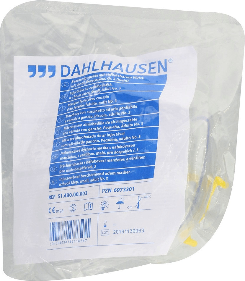 Dahlhausen Beatmungsmaske Einmal mit Ventil Gr. 3 ab 1,72 €