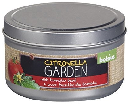 Bolsius Citronella Garden Scented Candle in a Metal Can