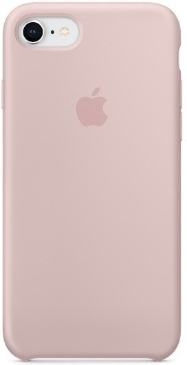 Apple Coque silicone (iPhone 7/8) rose des sables