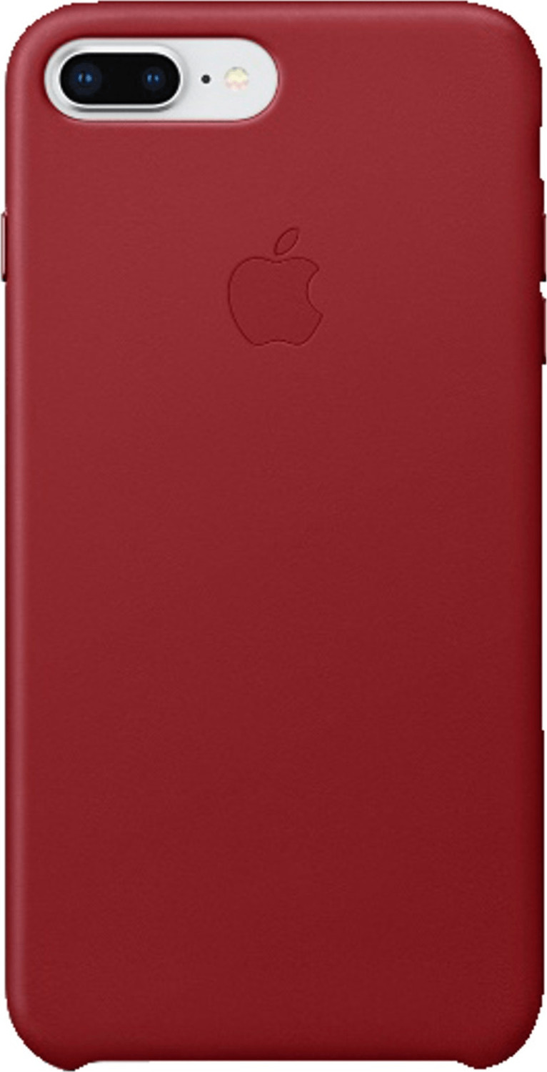 Apple Coque cuir (iPhone 7 Plus/8 Plus) rouge