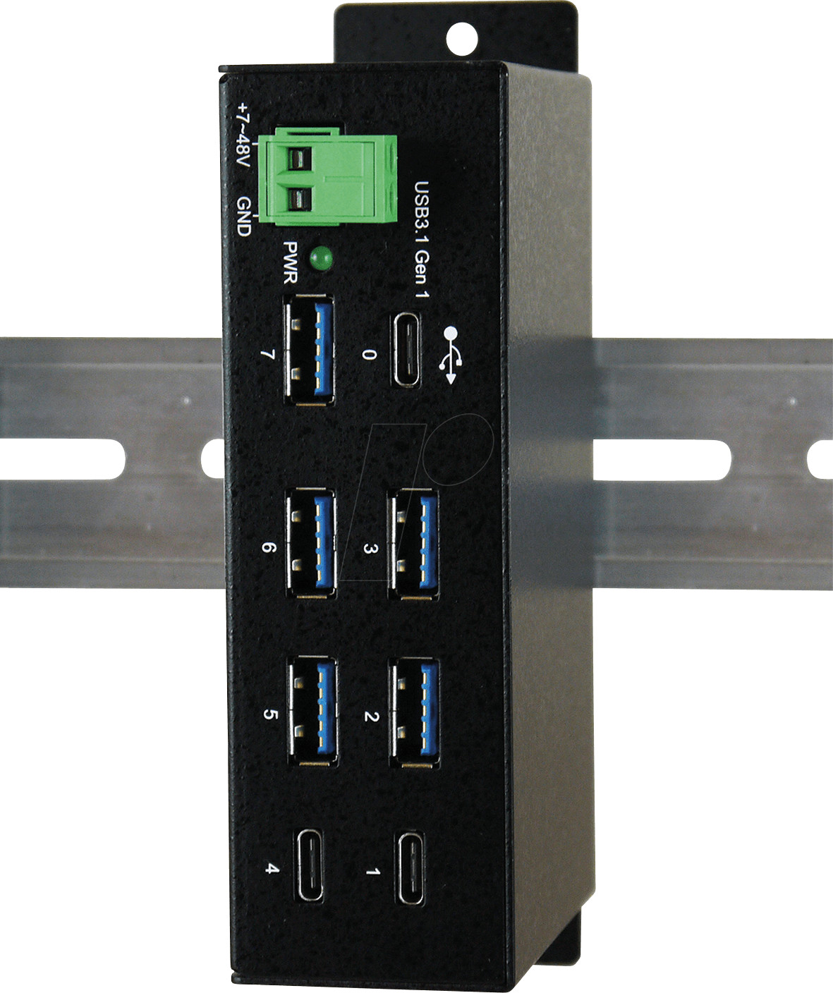 Exsys 7 Port Schnittstellenhub (EX-1196HMS)