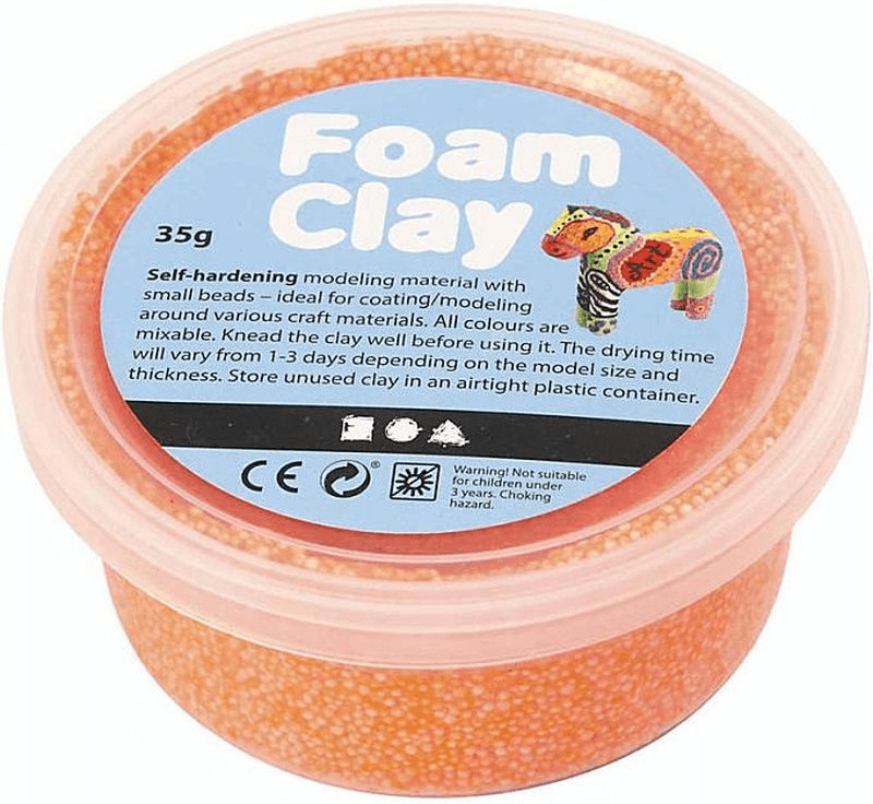 Creativ Company Foam Clay 35g orange