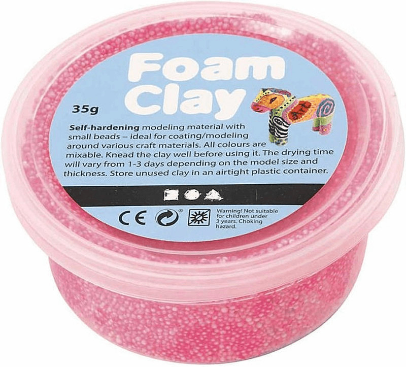 Creativ Company Foam Clay 35g rose fluo