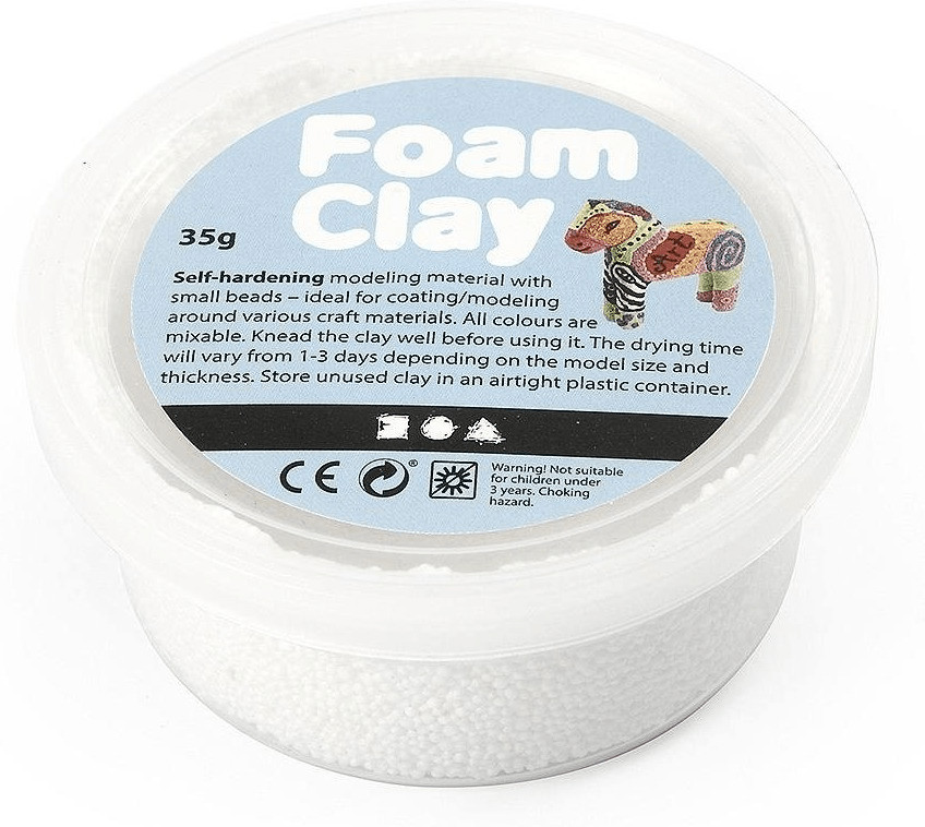Creativ Company Foam Clay 35g blanc