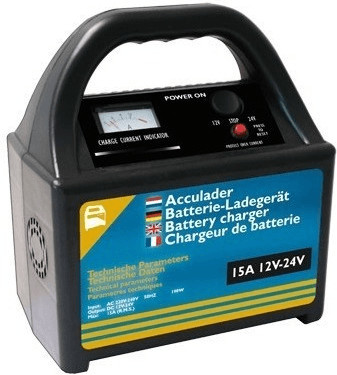 Batterie Ladegerät für 12V / 24V Autobatterien mit Starthilfe