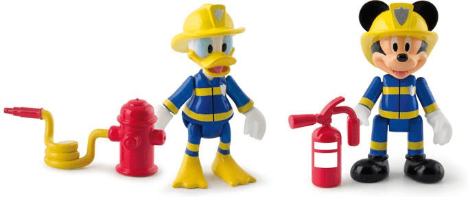 IMC Toys Mickey et Donald pompiers