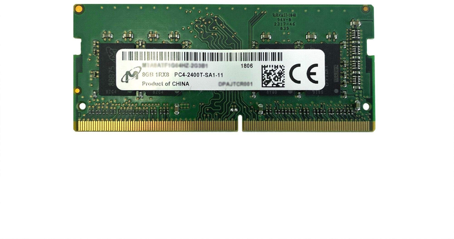 Samsung 8GB SODIMM DDR4-2400 CL17 (M471A1K43CB1-CRC) ab 66,40