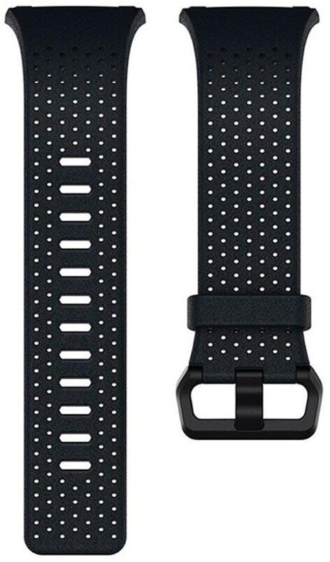 Fitbit Bracelet Ionic cuir S noir