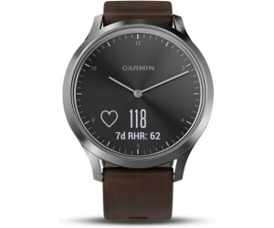 garmin vivomove hr premium silver l