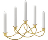 Kerzenständer 5-armig in Gold Kerzenleuchter 60 cm vergoldet Leuchter 